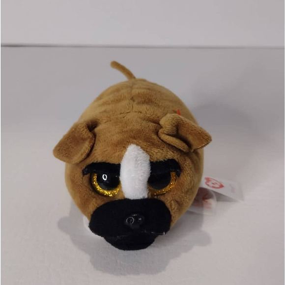 TY Beanie Boos Teeny 4´´ DIGGS The Dog Stackable Plush Stuffed Animal - Picture 1 of 4